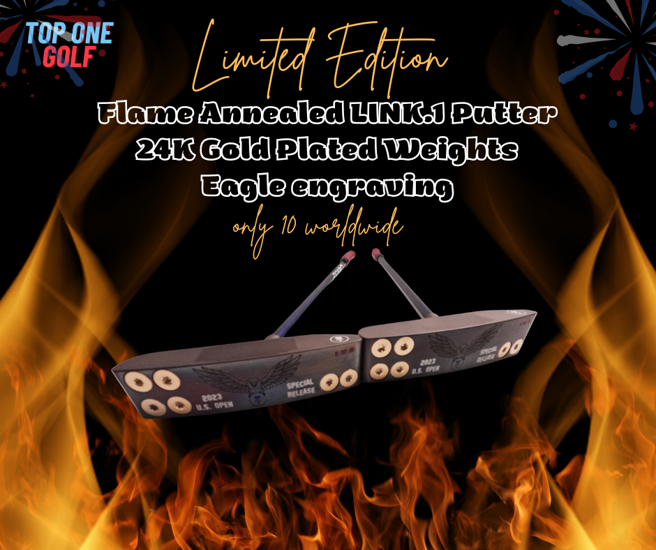 L.A.B GOLF 2023 U.S. Open Special Release - Flame Annealed Link.1 / 69° / Blue LA Golf Shaft / 24K Gold Plated Weights
