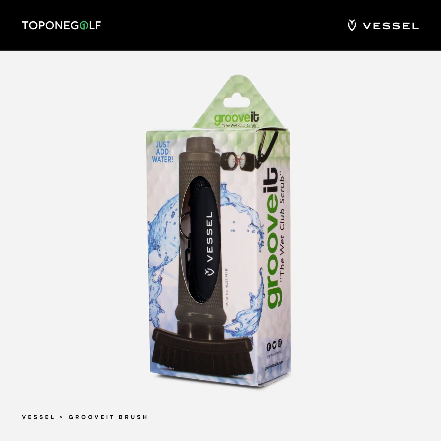 VESSEL x GROOVEIT BRUSH