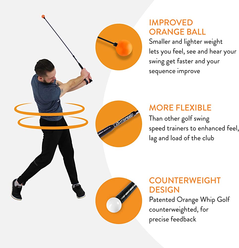 ORANGE WHIP - Chiếc gậy dẻo luyện swing và HƠN THẾ NỮA!