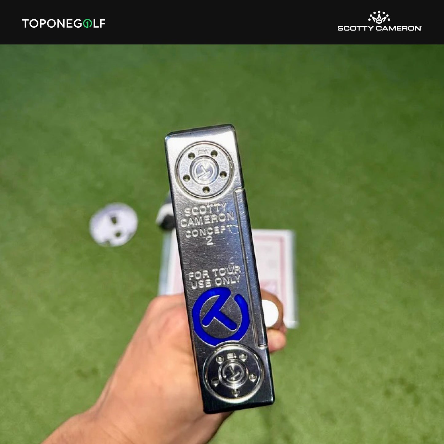 SCOTTY CAMERON TOUR ONLY – CONCEPT 2 (MỚI 99%)